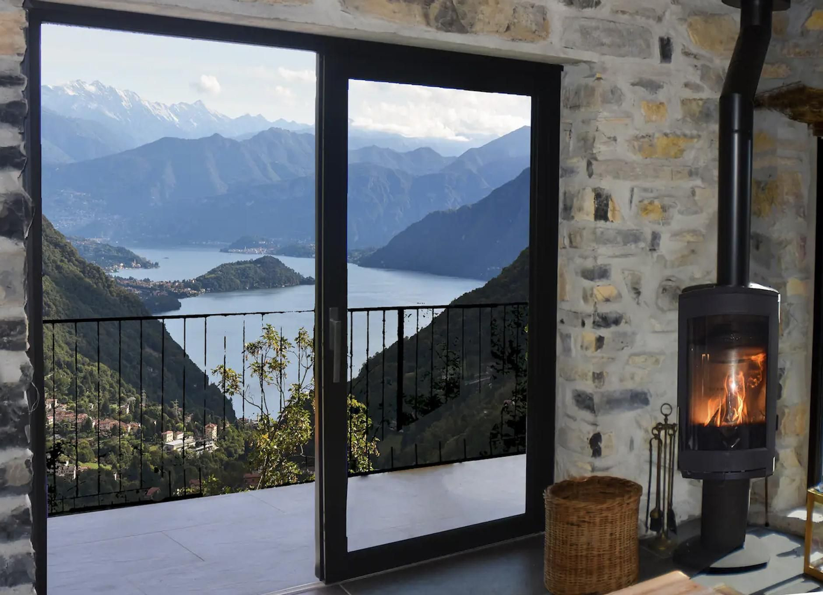 La espectacular cabaña con vistas en la que Manuel Carrasco se alojó a su paso por Italia