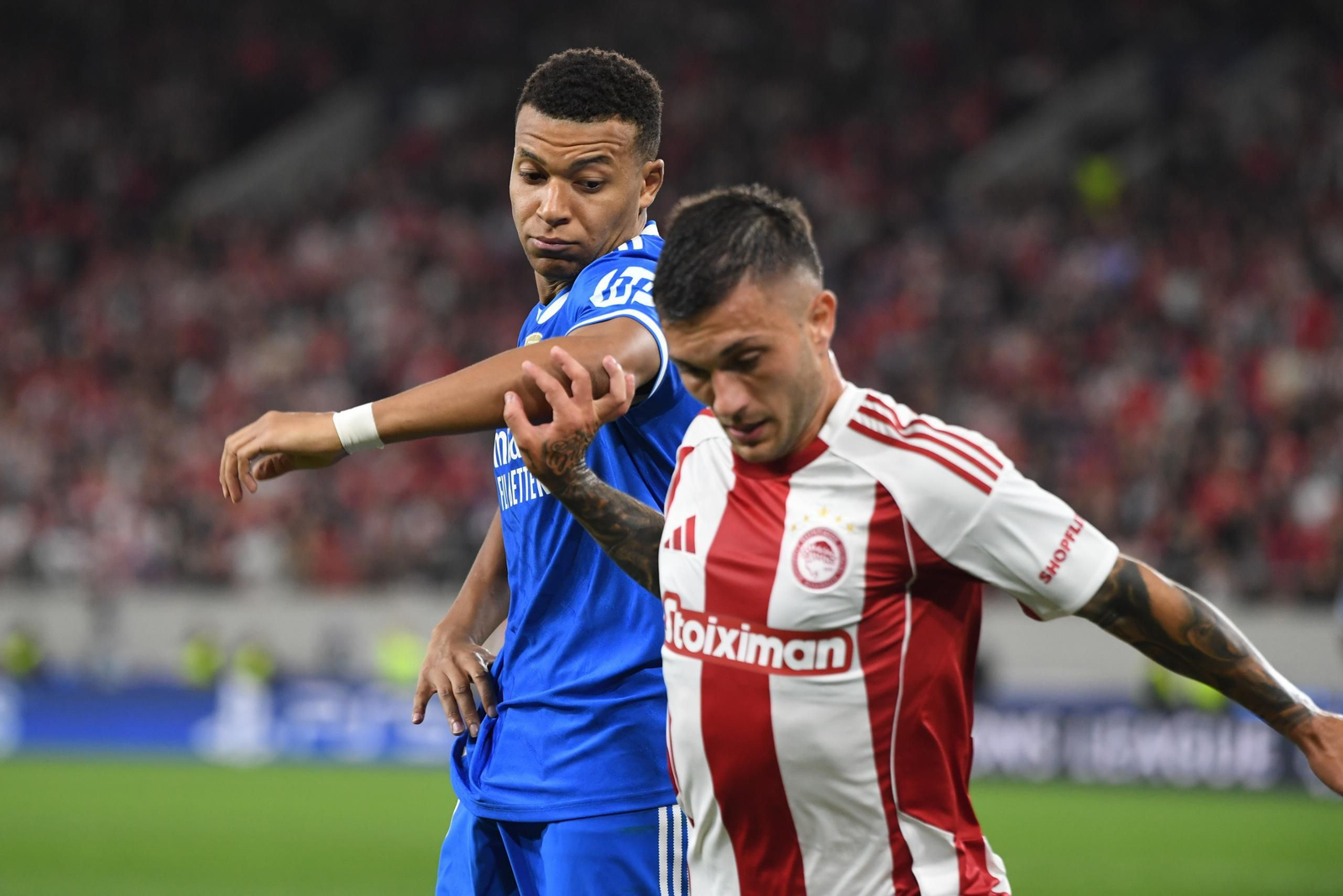 Las imágenes del Olympiacos-Real Madrid