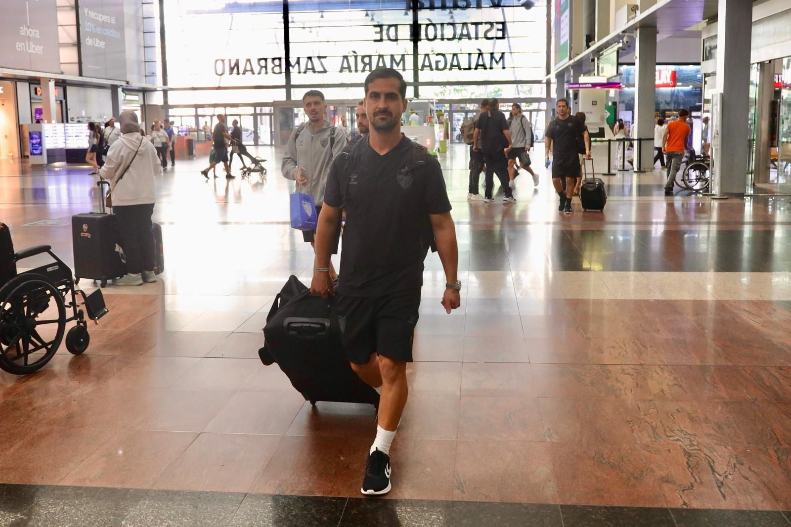 El Málaga CF viaja a Leganés sin José María Muñoz