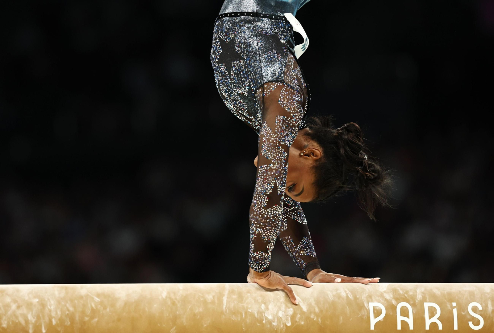 Las fotos de la primera actuación se Simone Biles en los Juegos Olímpicos de París
