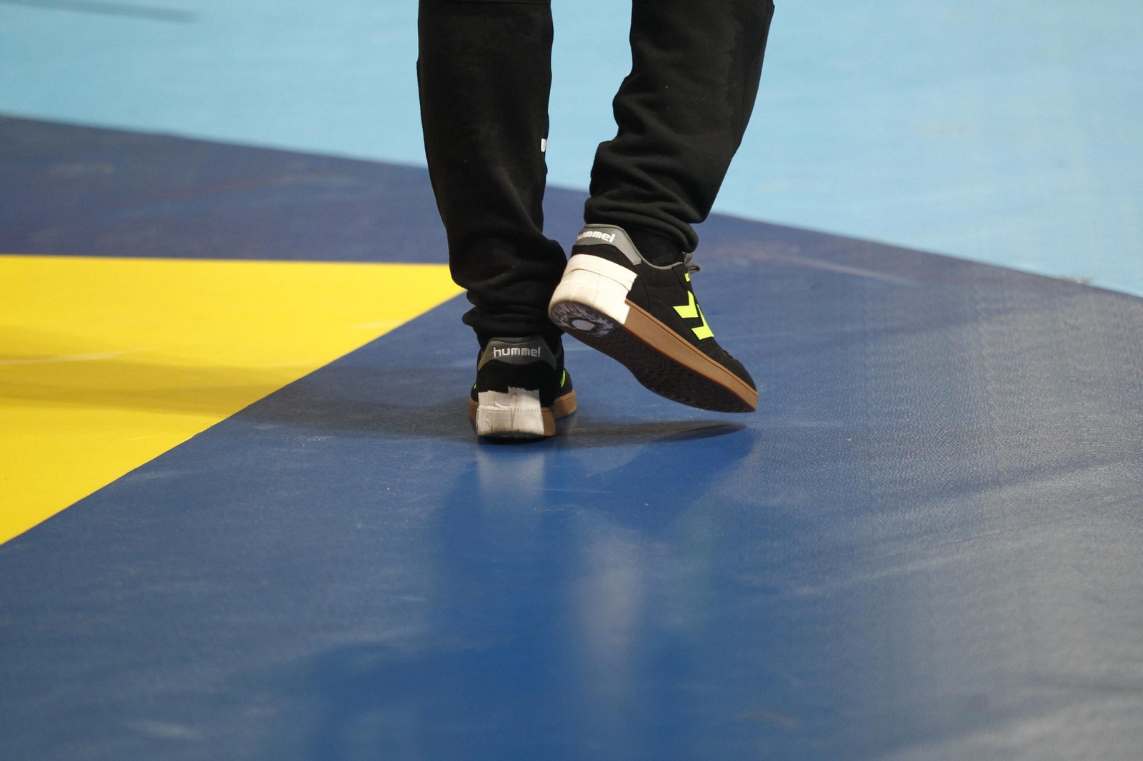 Imágenes del España-Dinamarca de la EHF Euro Cup de balonmano, en Almería