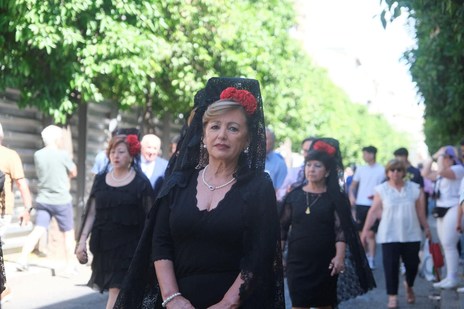La procesión de la Virgen de la Cabeza de Córdoba, en imágenes