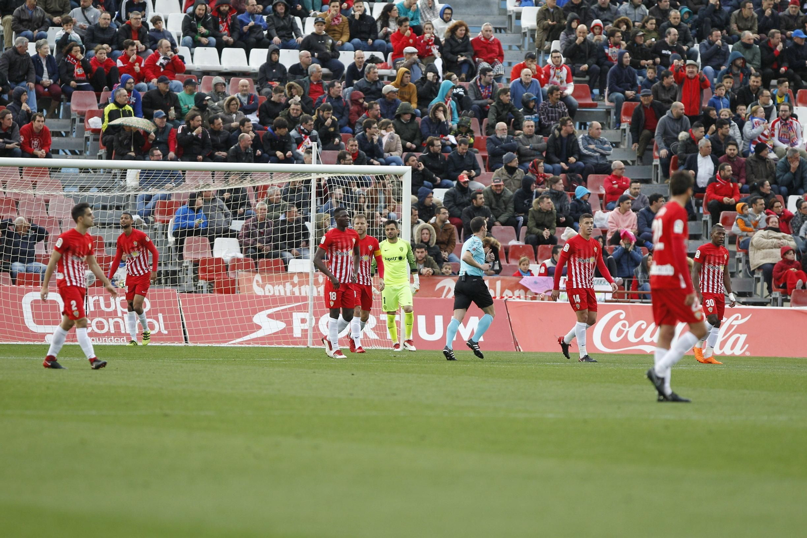 El UD Almería-Rayo Vallecano, en imágenes
