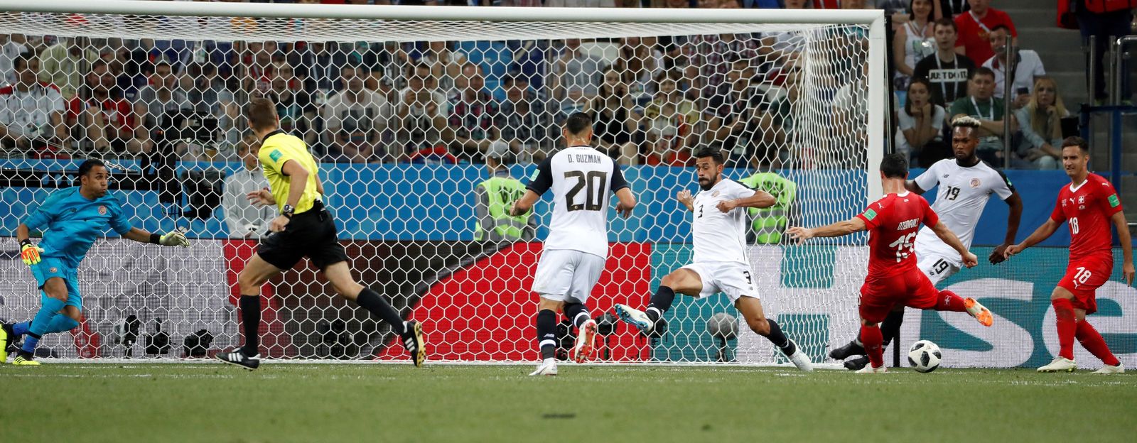 Las imágenes del Suiza-Costa Rica