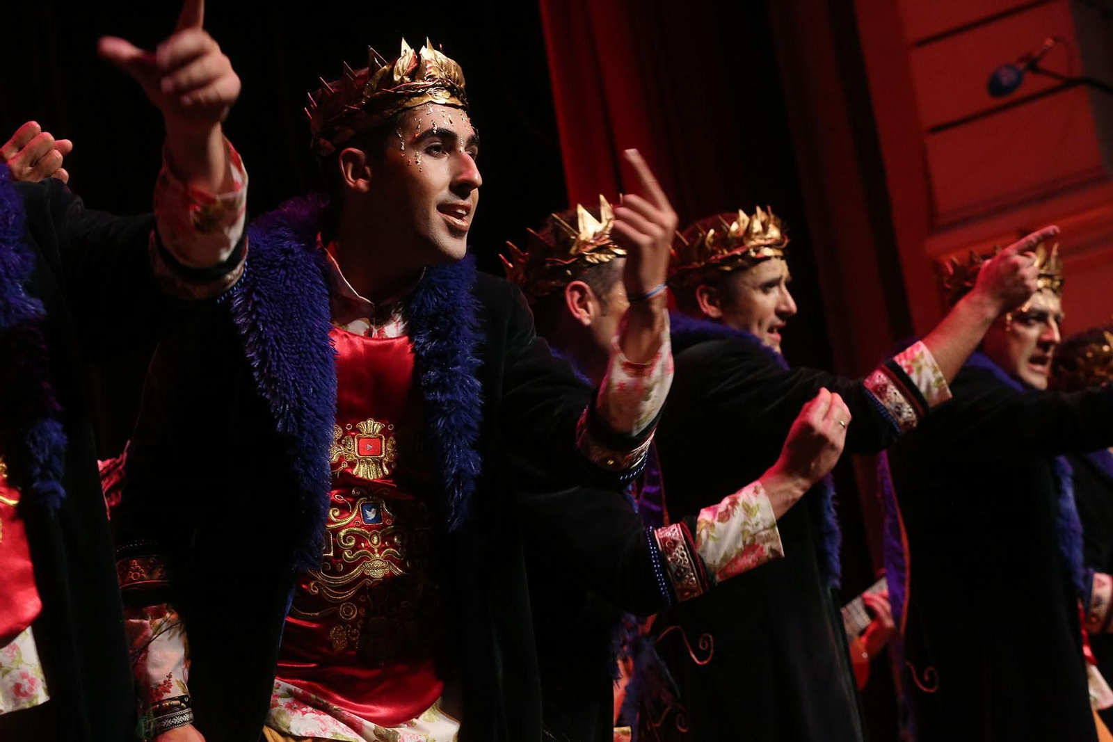Cuarto día de preliminares del Carnaval Colombino en imágenes