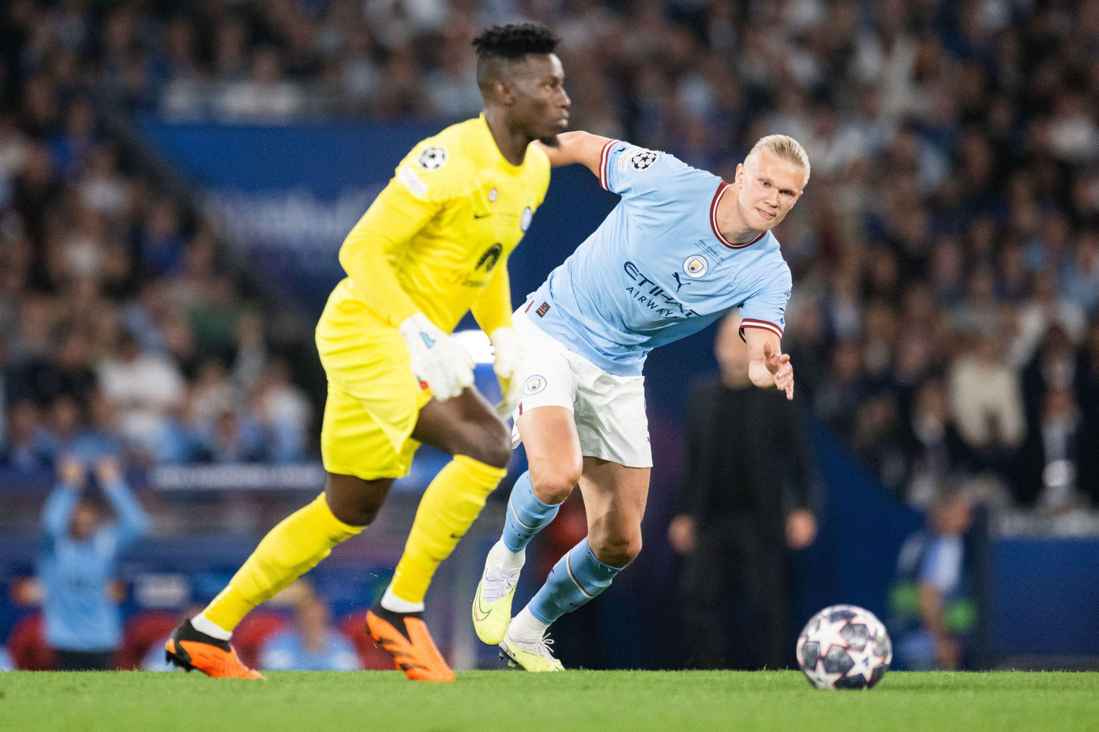 Las imágenes de la fina de la Champions entre el Manchester City y el Inter de Milán