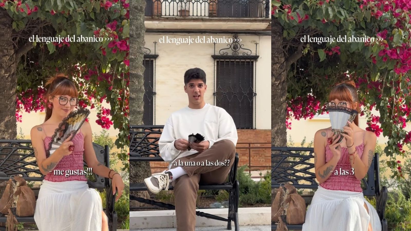 El abanico protagoniza el último vídeo de Sandra Morales.