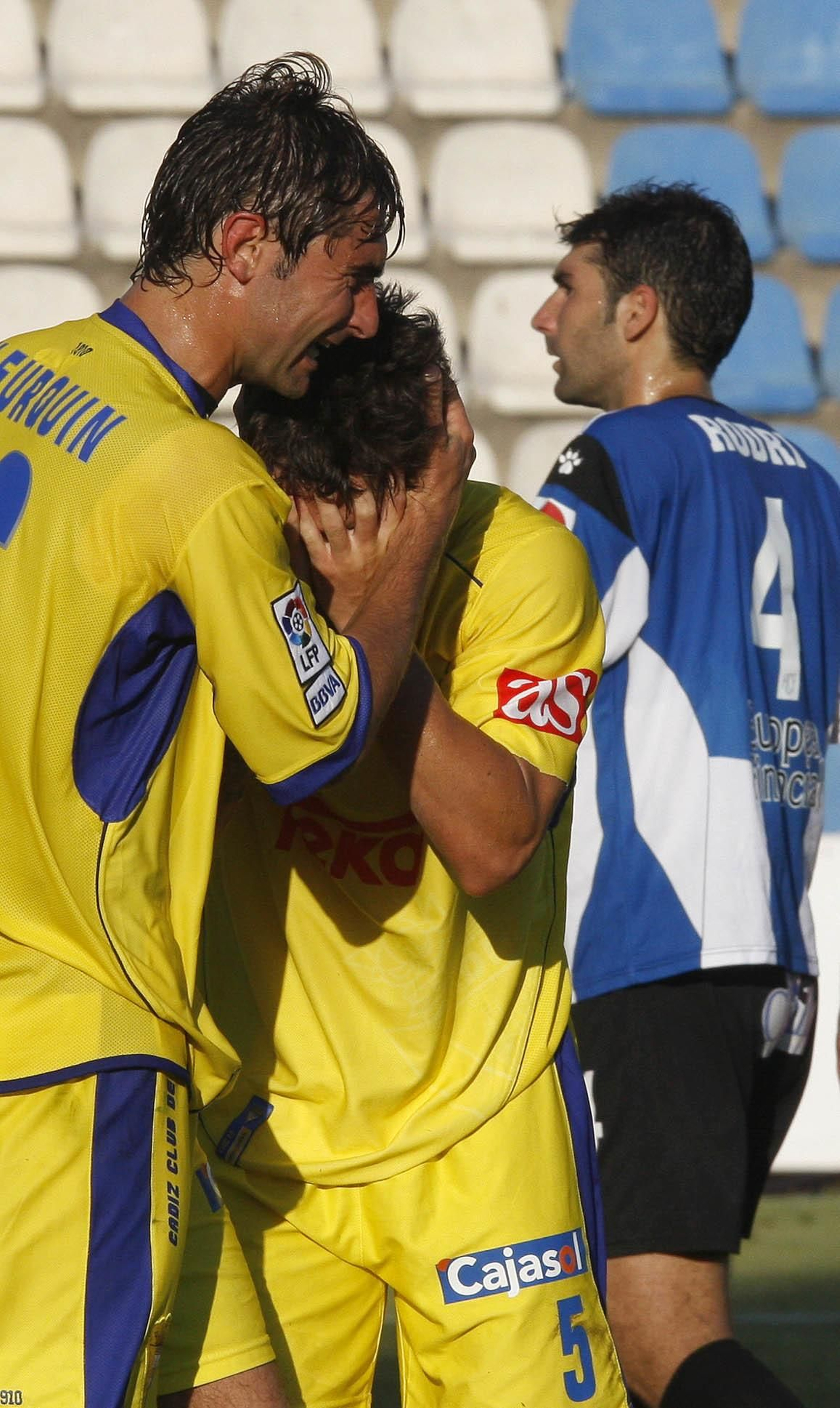 Desconsolado tras fallar el penalti en Alicante.