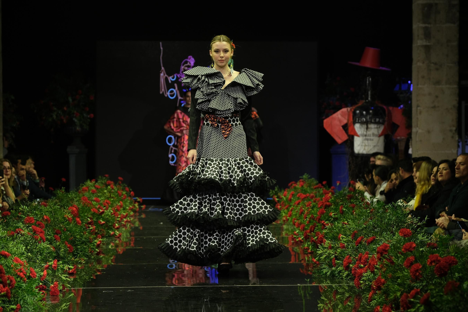 Desfile de Rocío Segovia en la Pasarela Flamenca Jerez Tío Pepe 2023