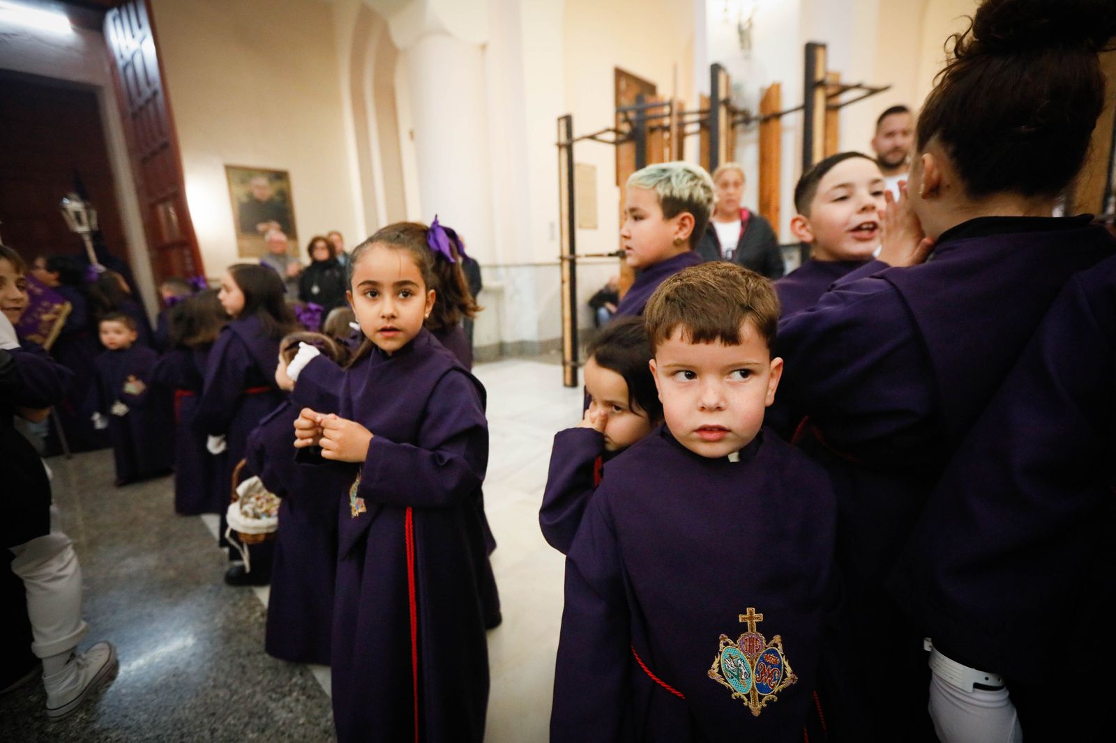 La procesión del Encuentro, en imágenes