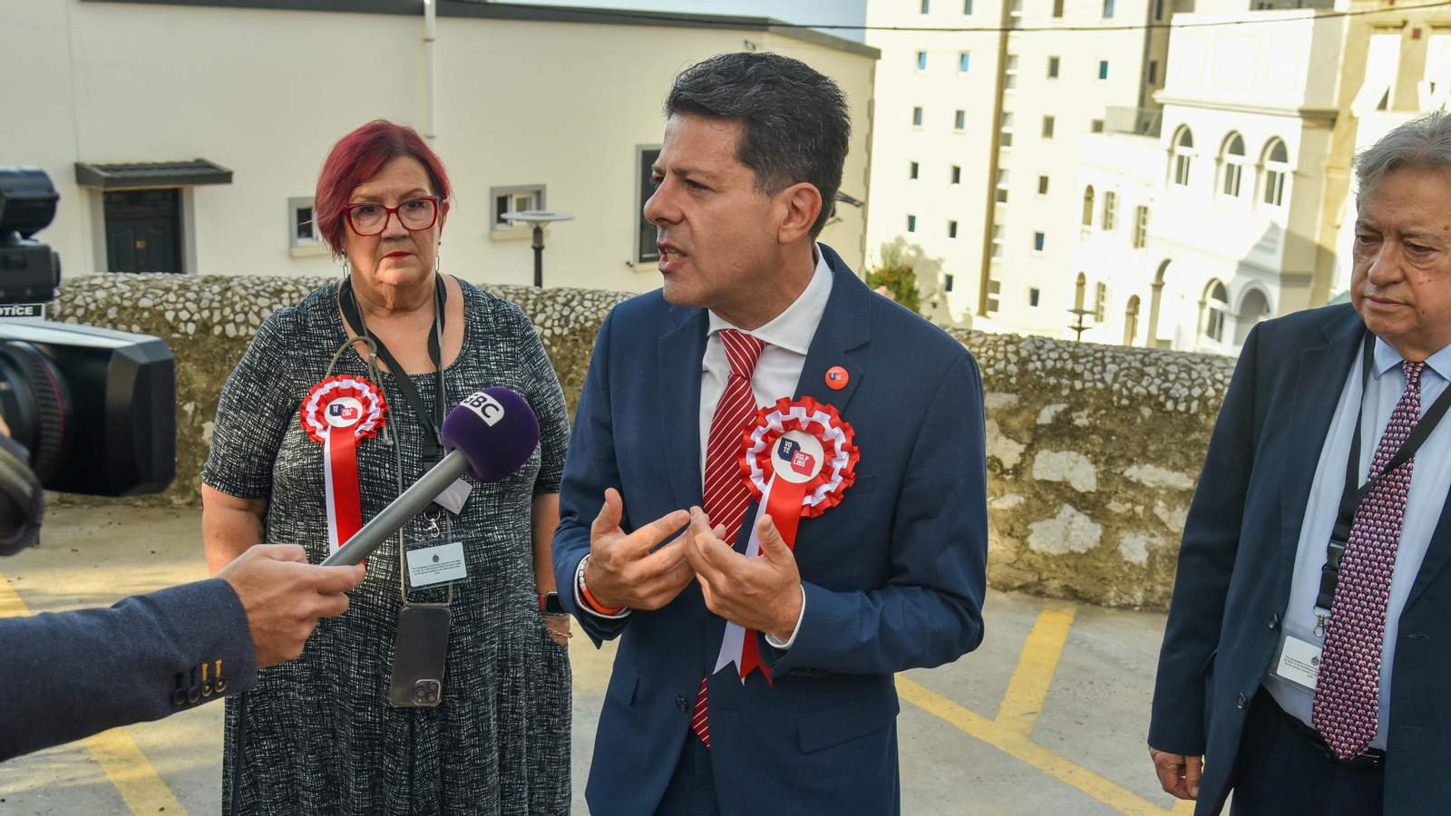 La jornada electoral en Gibraltar, en imágenes
