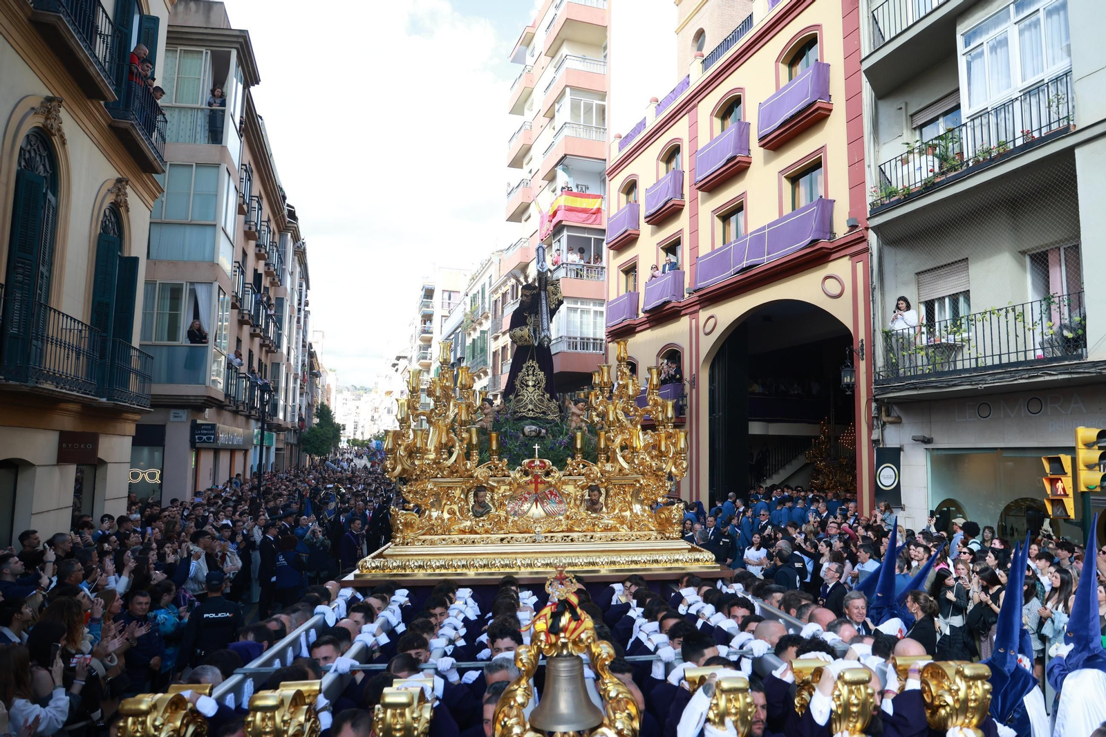 El Rico en el Miércoles Santo de Málaga, en imágenes