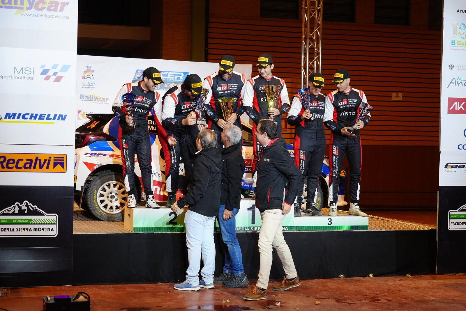 Las mejores imágenes de la entrega de premios del Rallye Ciudad de Pozoblanco