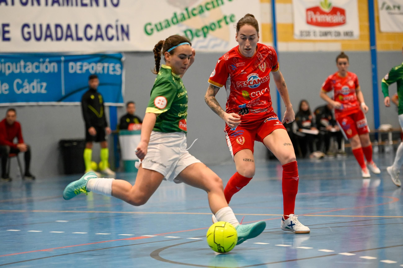Imágenes del empate entre Guadalcacín FSF y Poio Pescamar