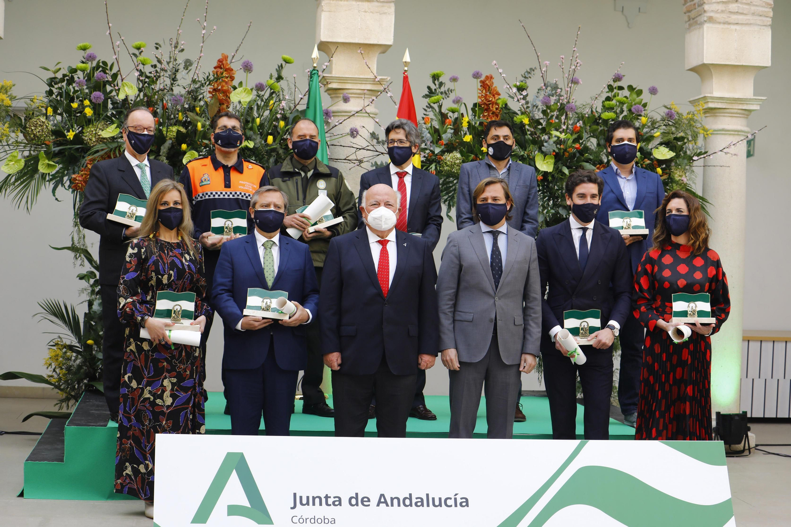 La entrega de banderas del Día de Andalucía en imágenes