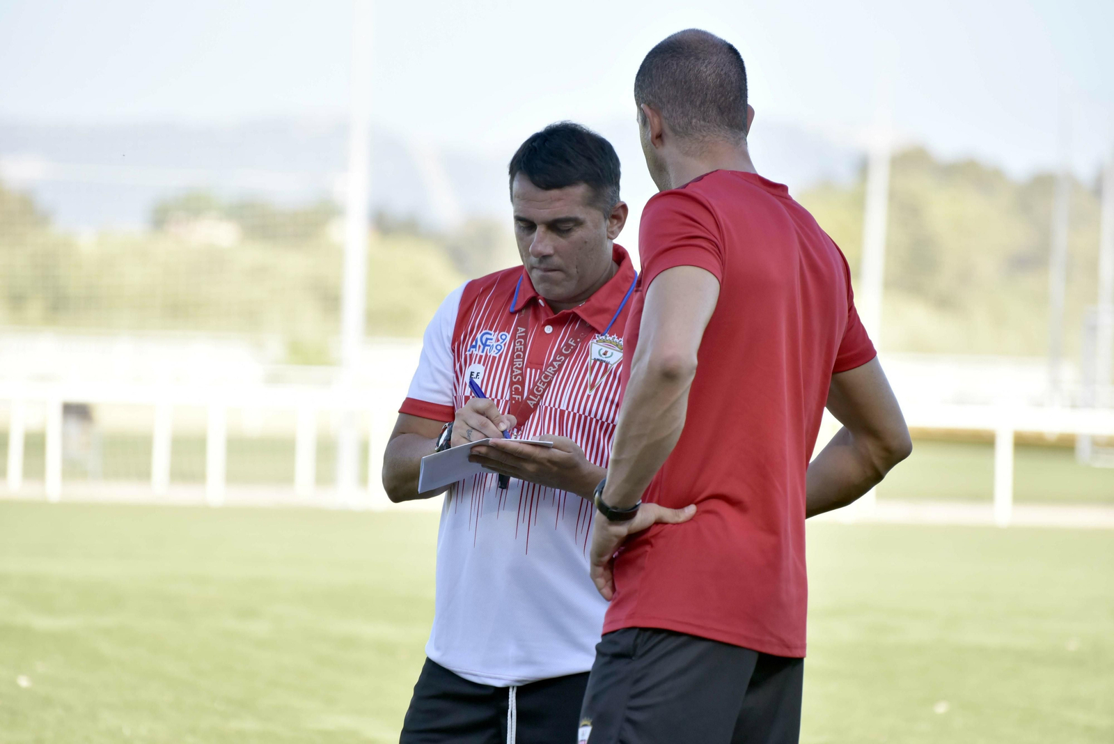 Las mejores fotos del primer entrenamiento del Algeciras CF