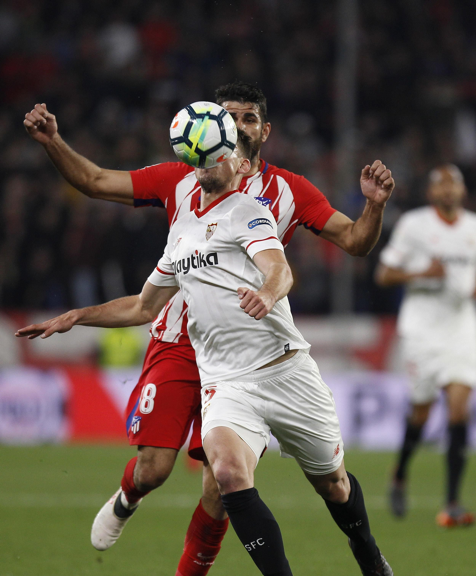 Las imágenes del Sevilla-Atlético de Madrid