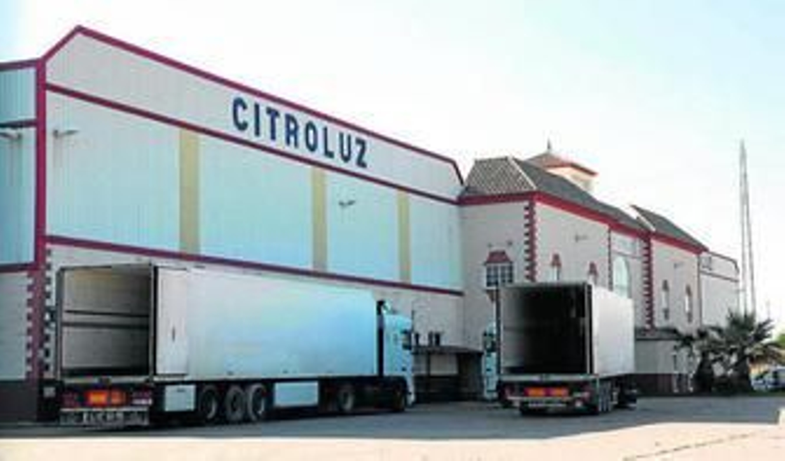 Instalaciones de Citroluz en Cartaya, adquiridas ahora por el grupo valenciano Martinavarro.