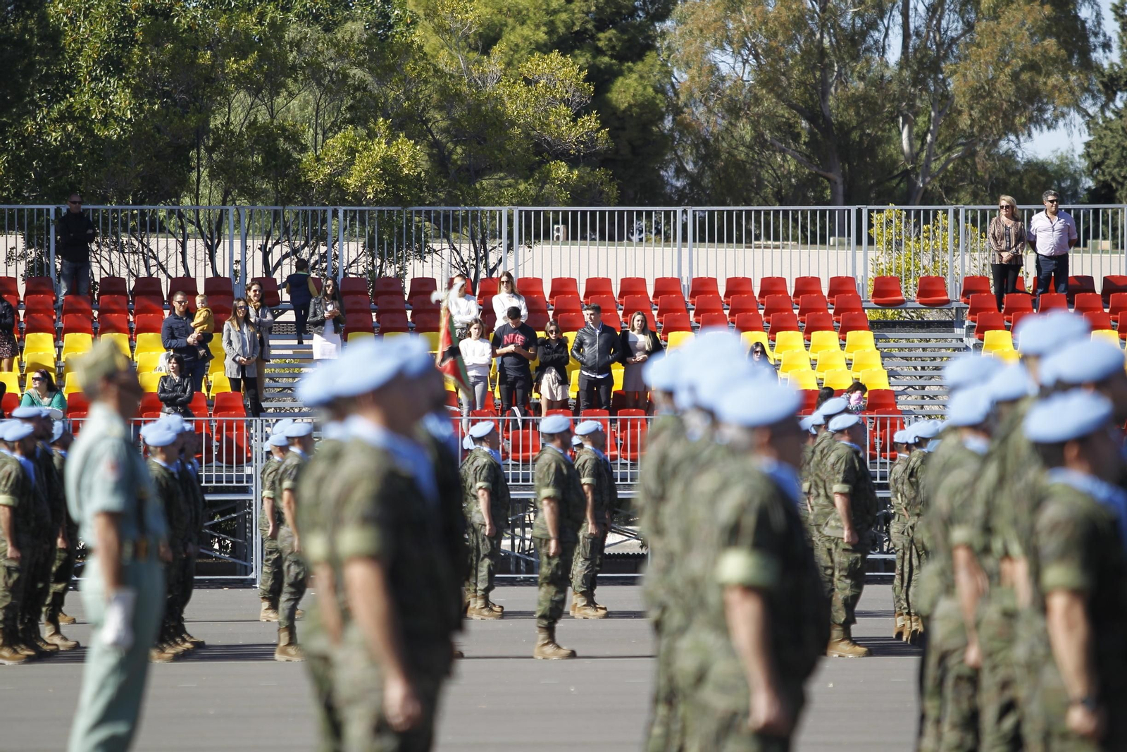 Fotogalería despedida contigente de La Legión con destino Líbano