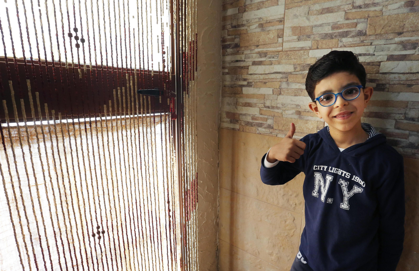 Hugo, el jerezano que padece una rara enfermedad que le provoca tumores.