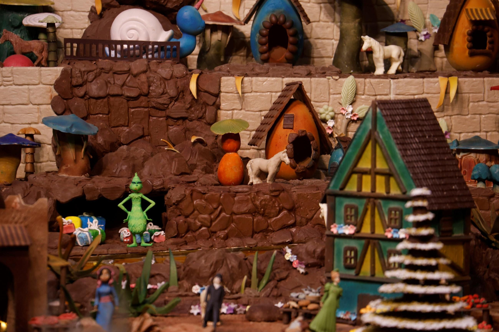 El belén de chocolate de Rute, al detalle en estas fotos