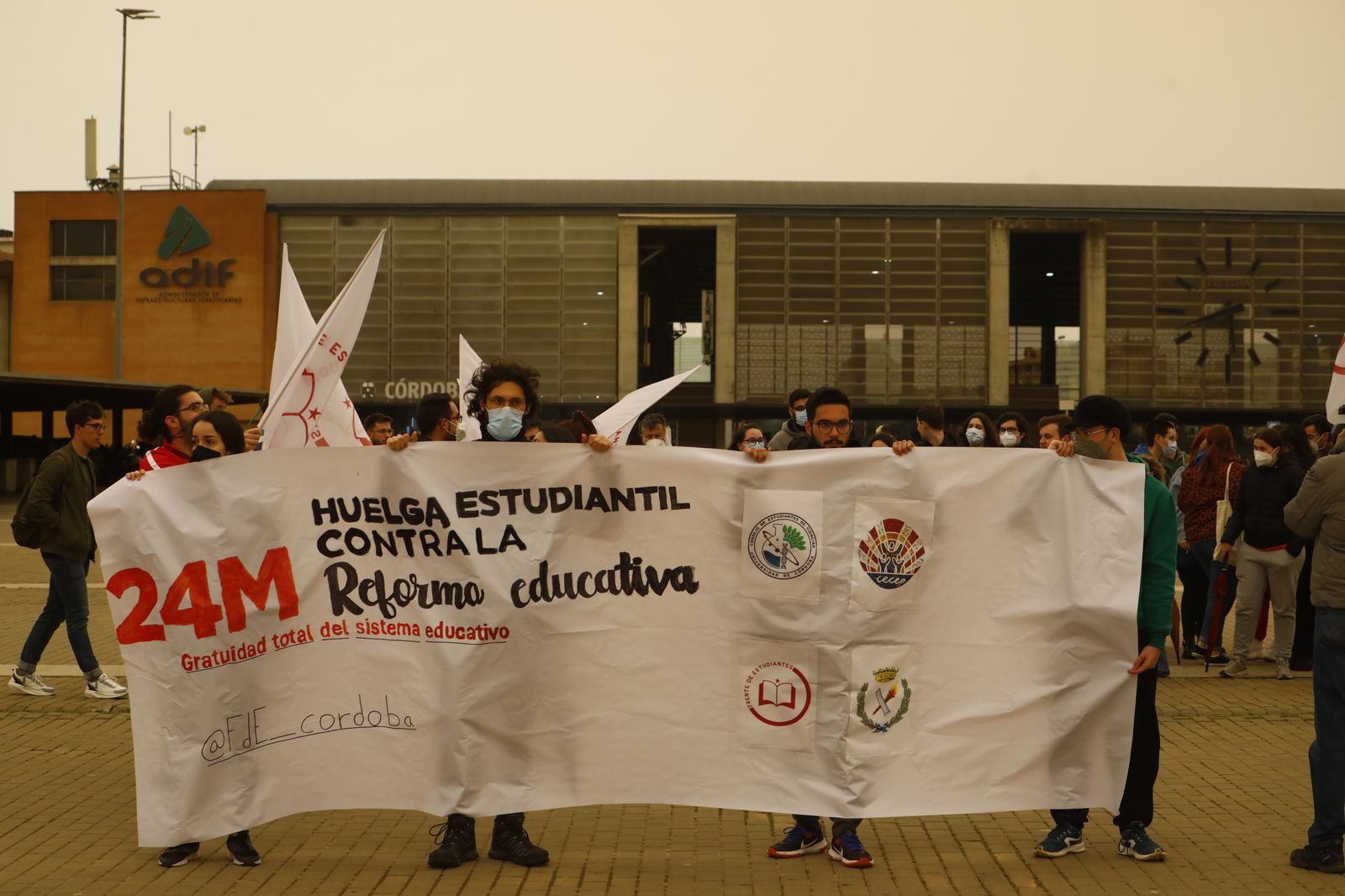 La manifestación estudiantil contra la reforma educativa, en imágenes