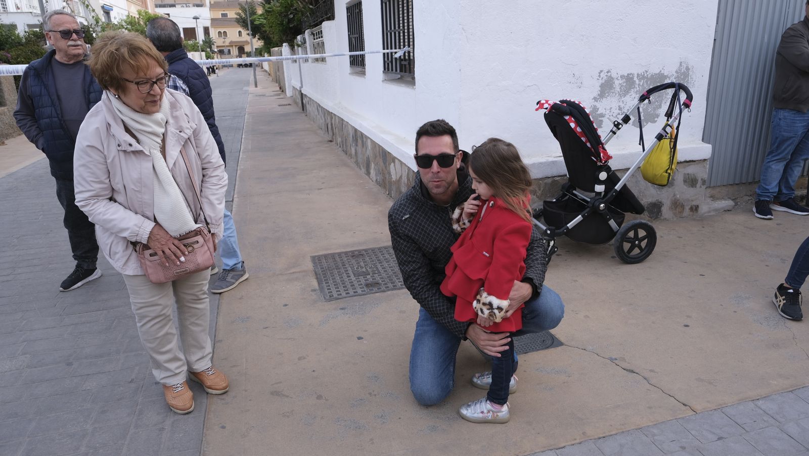 La procesión del Encuentro por las calles de Almería, en imágenes