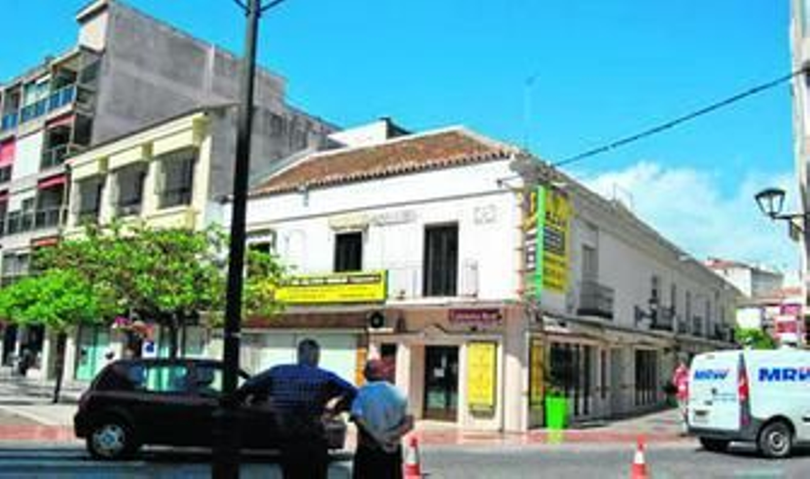 Zona de la calle Real.