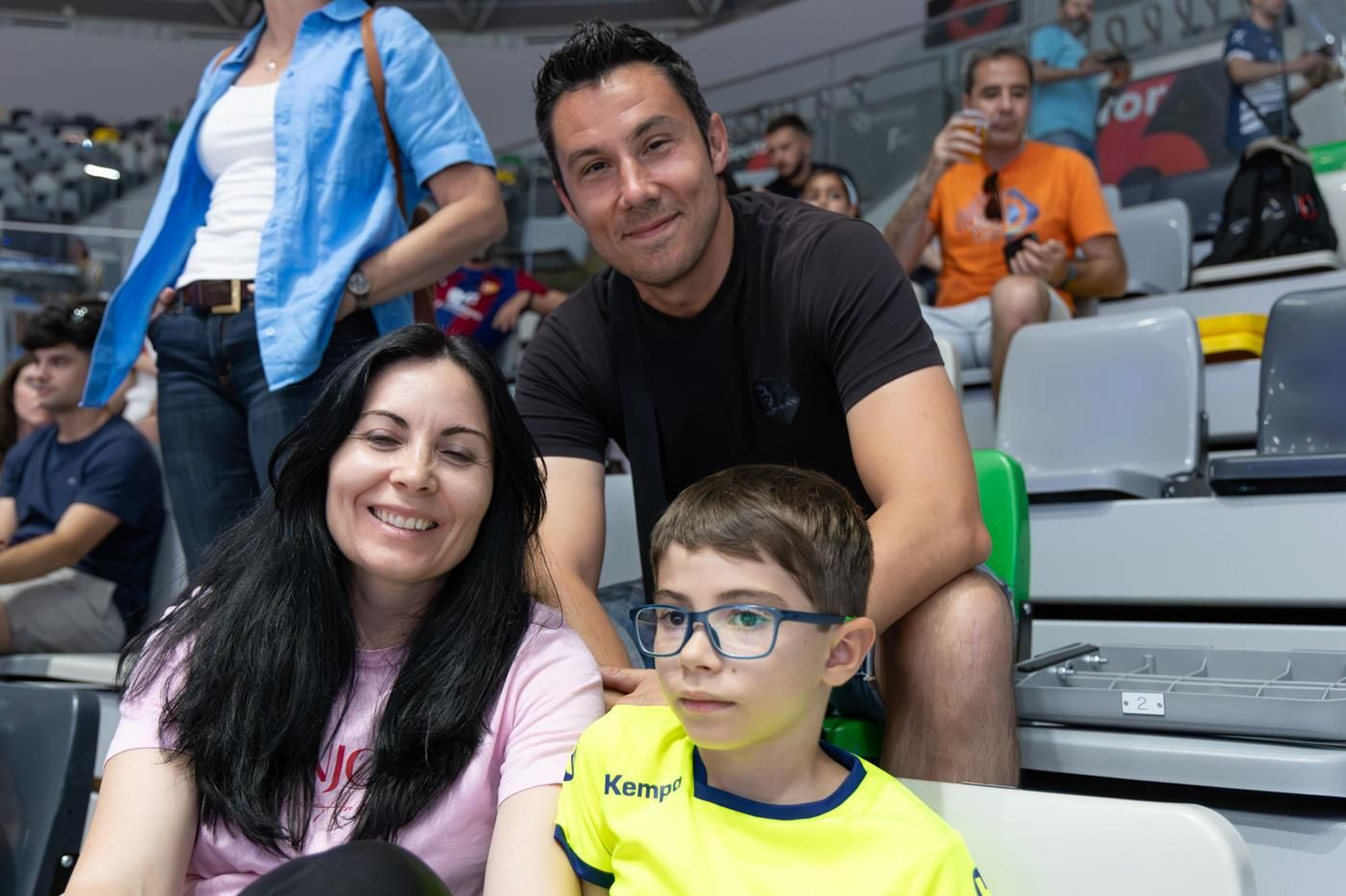 Las gradas del Olivo Arena en las semis de la Copa del Rey de balonmano, en imágenes