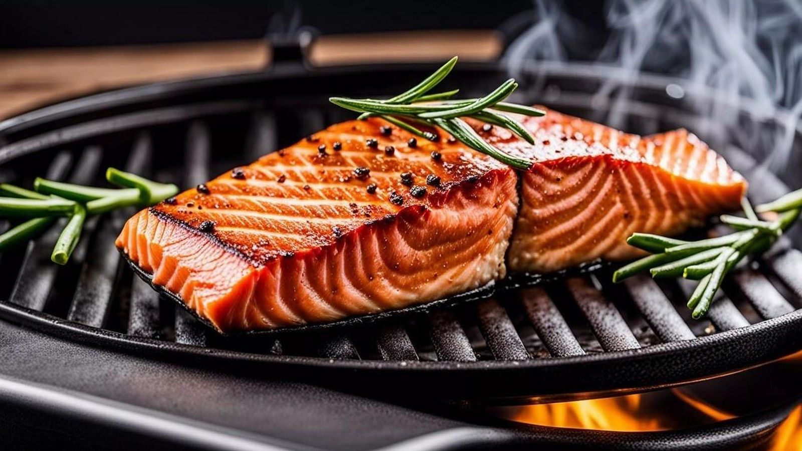 Plato de salmón Plato de salmón