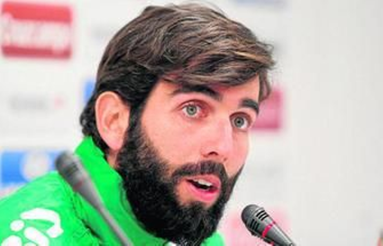 José Ángel Crespo, durante su comparecencia de prensa de ayer en El Arcángel.