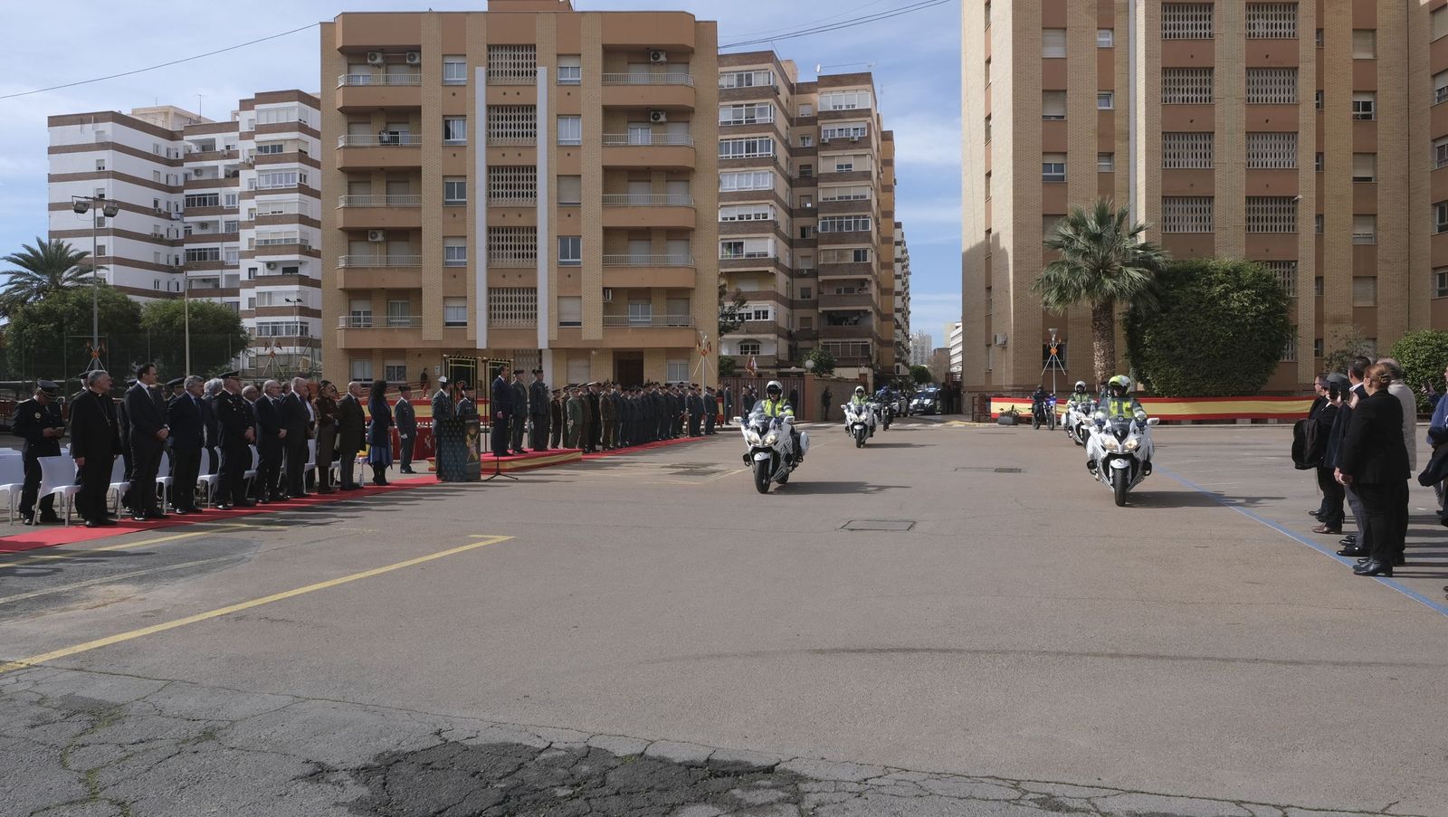 Las imágenes de la toma de posesión del nuevo coronel jefe de la Guardia Civil de Almería
