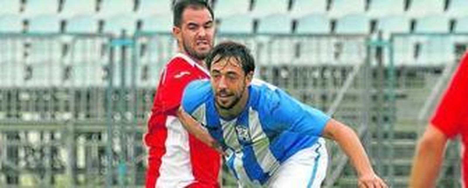 Jesuli, en un lance del partido contra el Algaida.