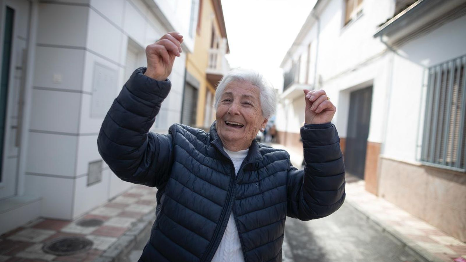 Conchita celebra además de un décimo con premio su 89 cumpleaños.