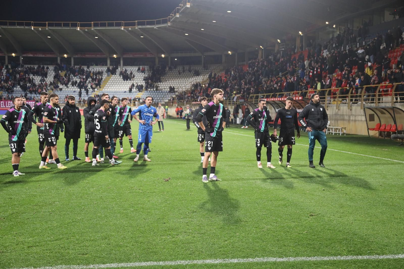 Cultural Leonesa-Málaga CF: Las fotos del partido