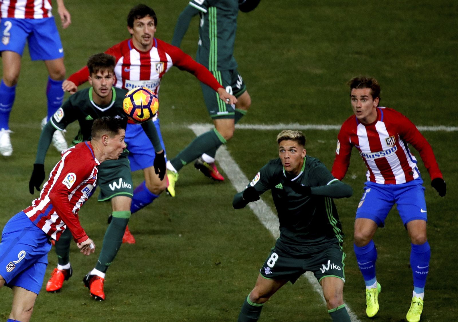 El Atlético de Madrid-Betis