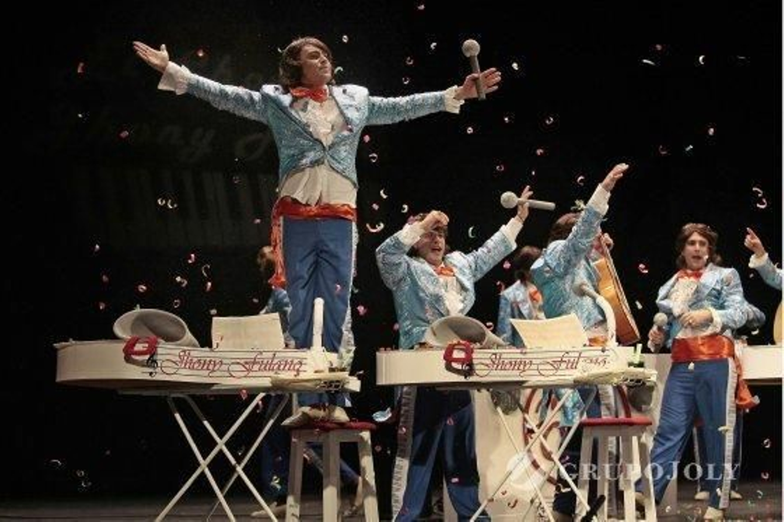 El show de Johny Fulano.  Foto: Fito Carreto