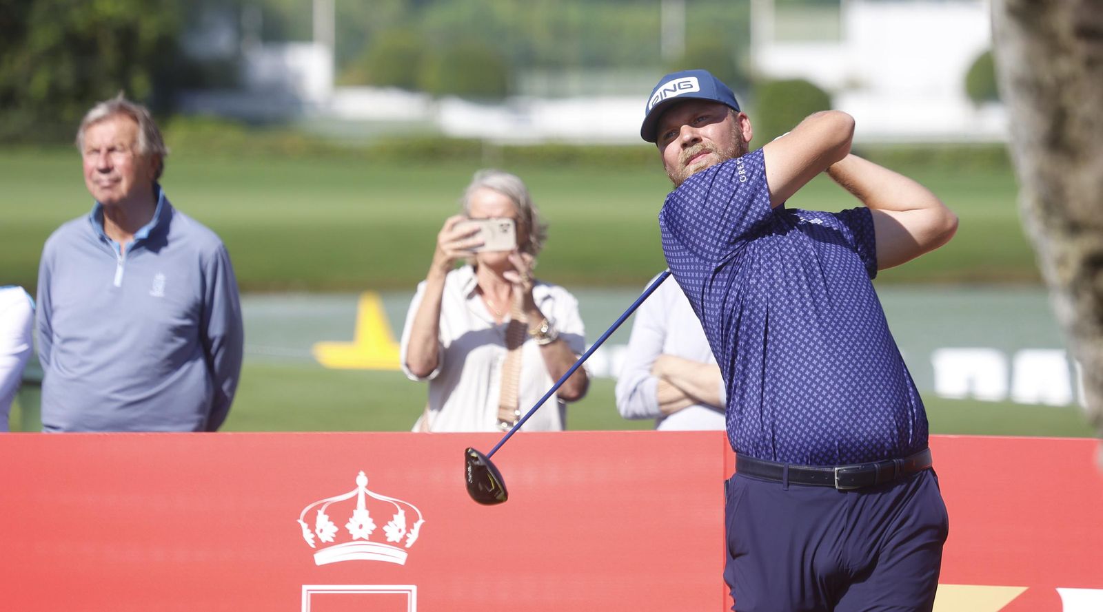 Las fotos de la primera jornada del Estrella Damm N.A. Andalucía Masters de golf, en el RCG Sotogrande de San Roque