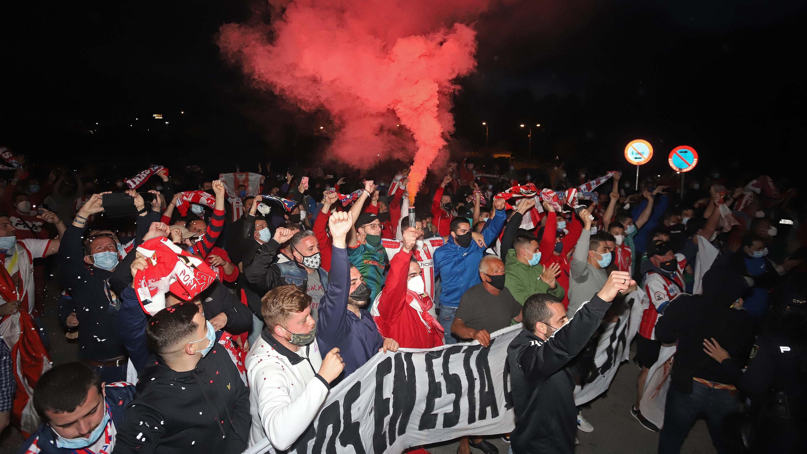 Fotos de la celebración del Algeciras CF