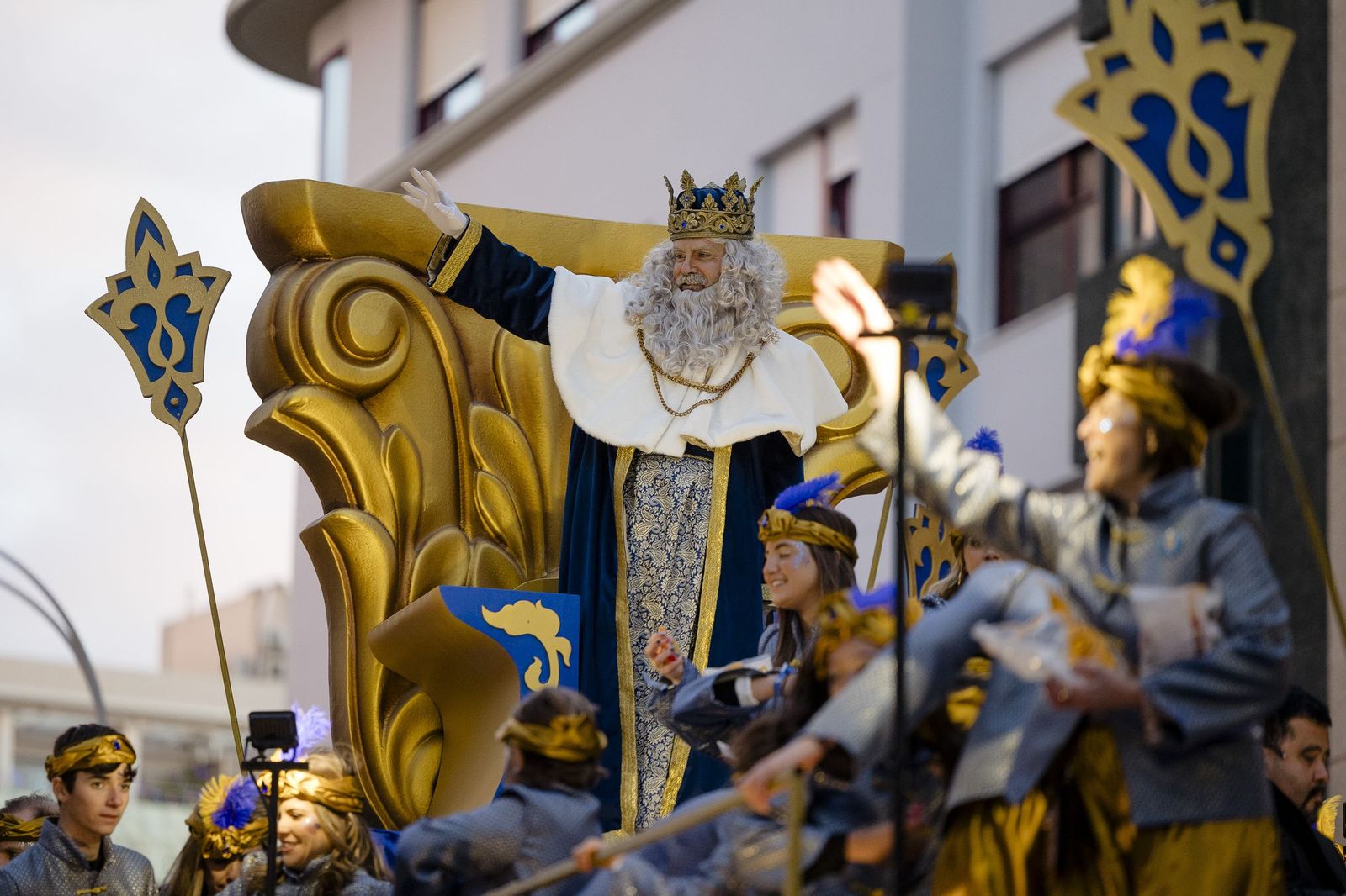 Las imágenes de la cabalgata de SS.MM. los Reyes Magos en Cádiz