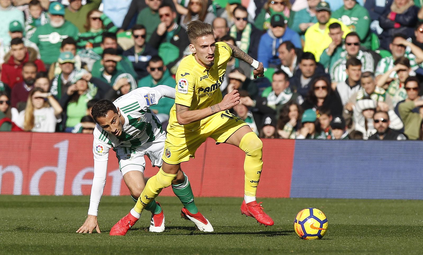 El Real Betis-Villarreal, en imágenes
