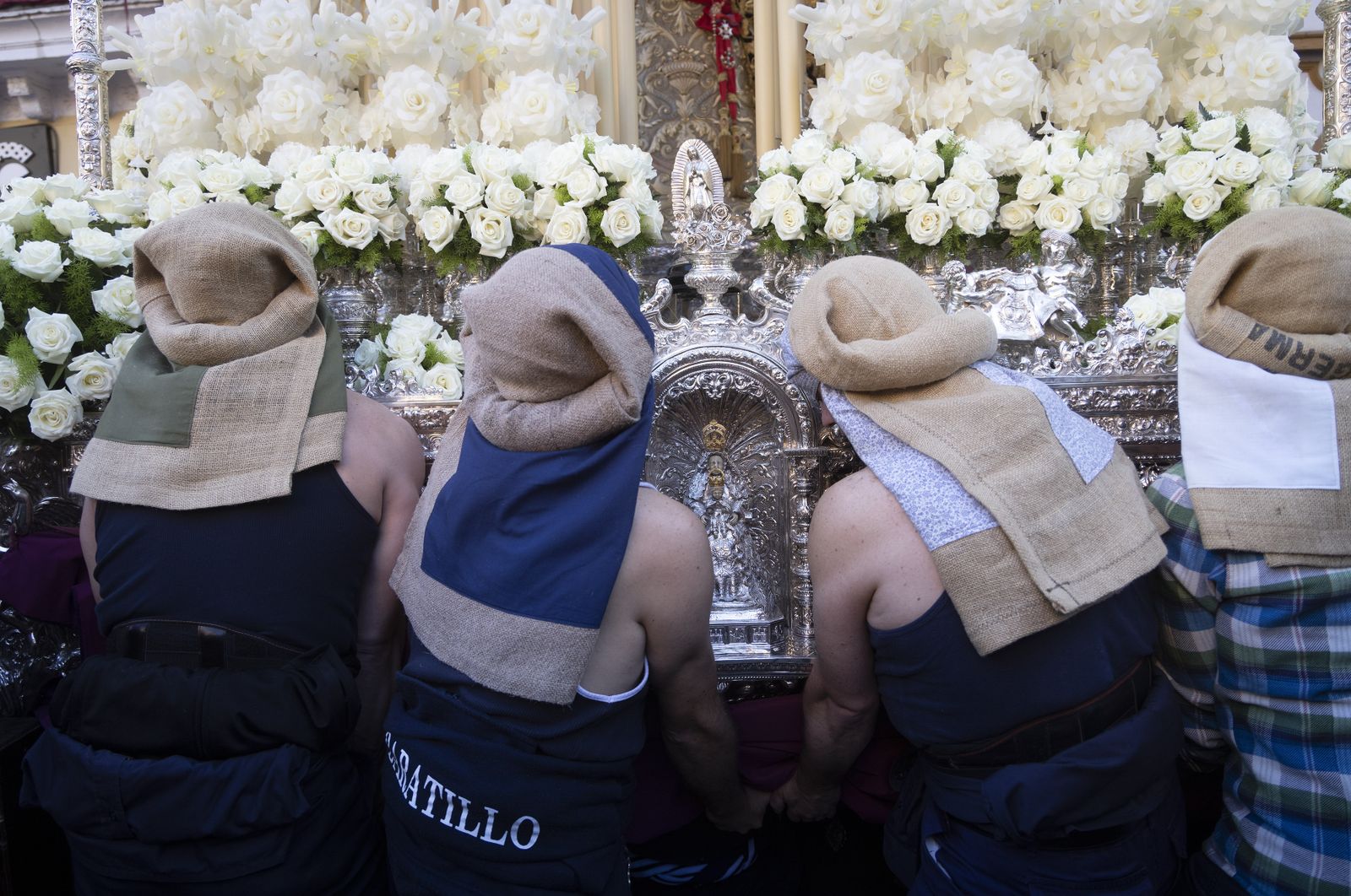Las imágenes de la Hermandad del Baratillo en la Semana Santa de Sevilla 2023