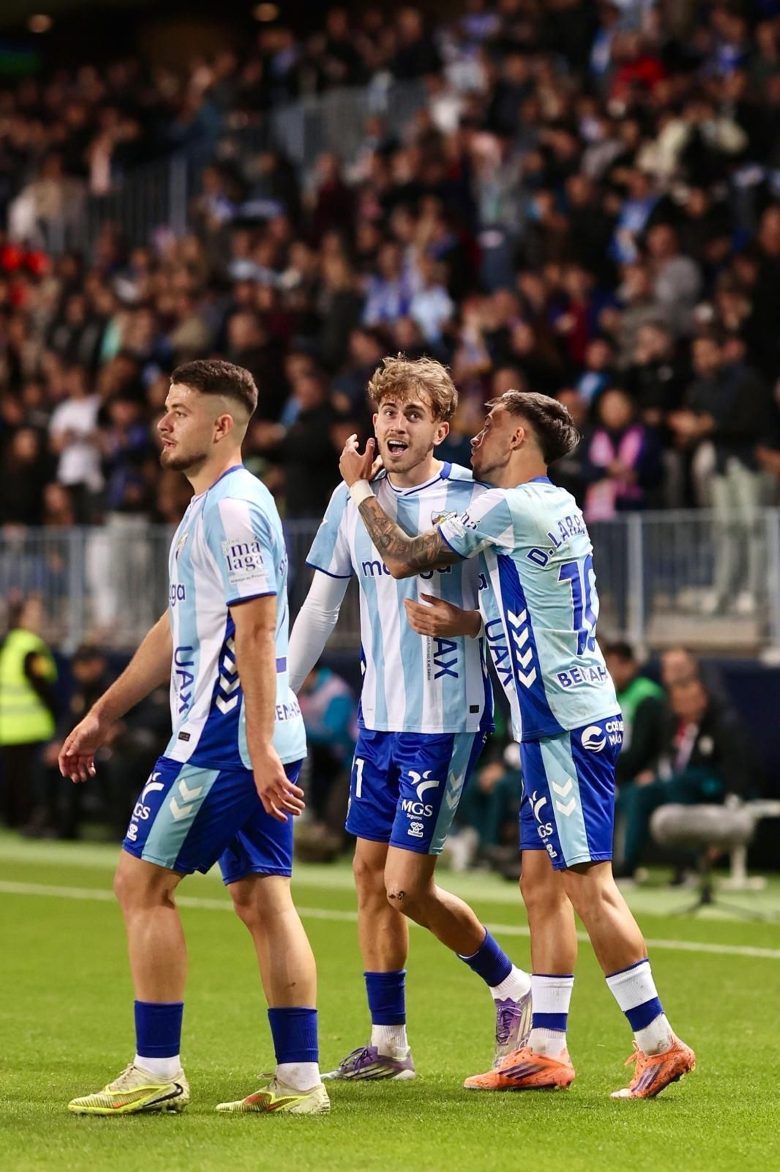 El Málaga CF-Mirandés, en fotos