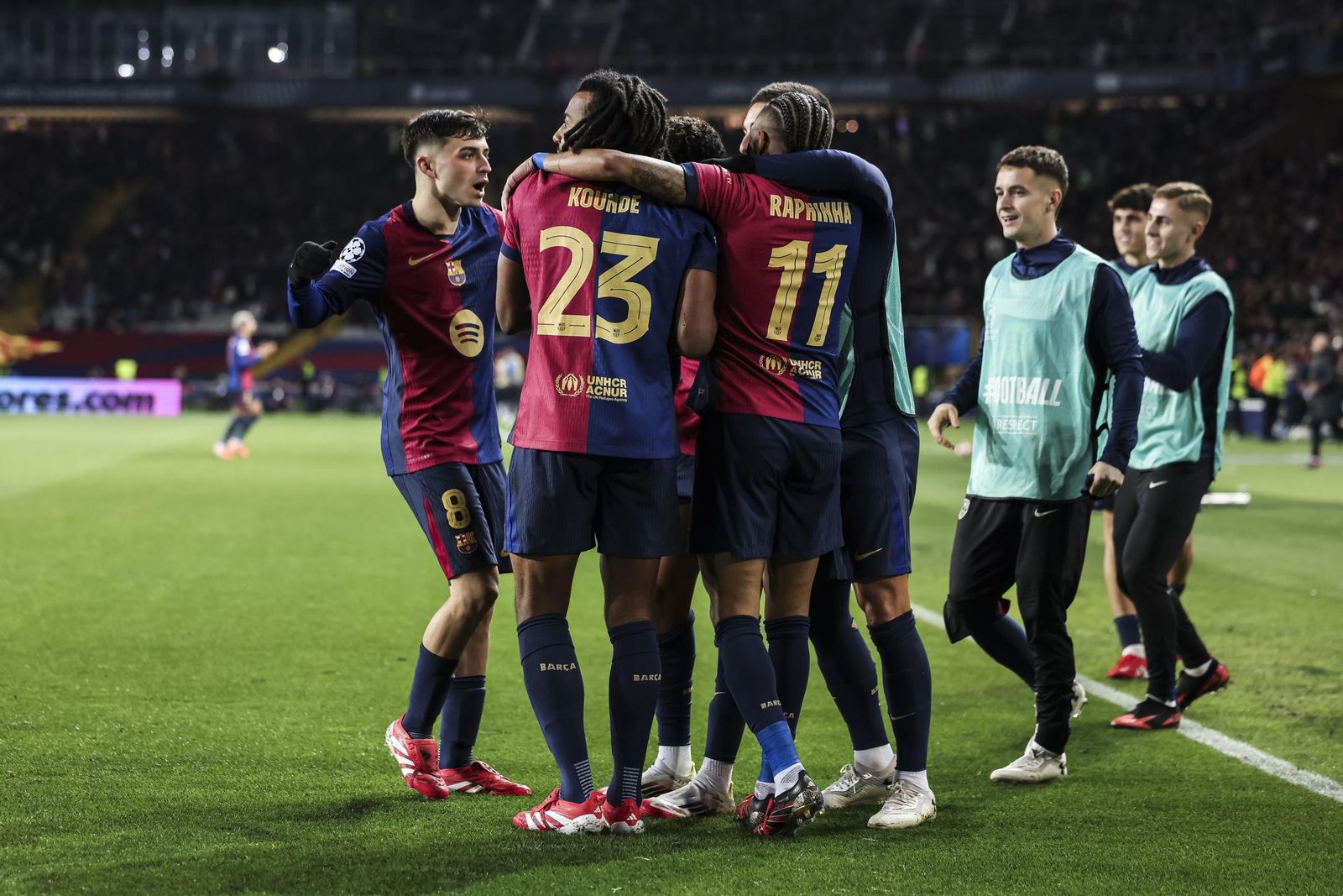 Las fotos del Barcelona - Atalanta