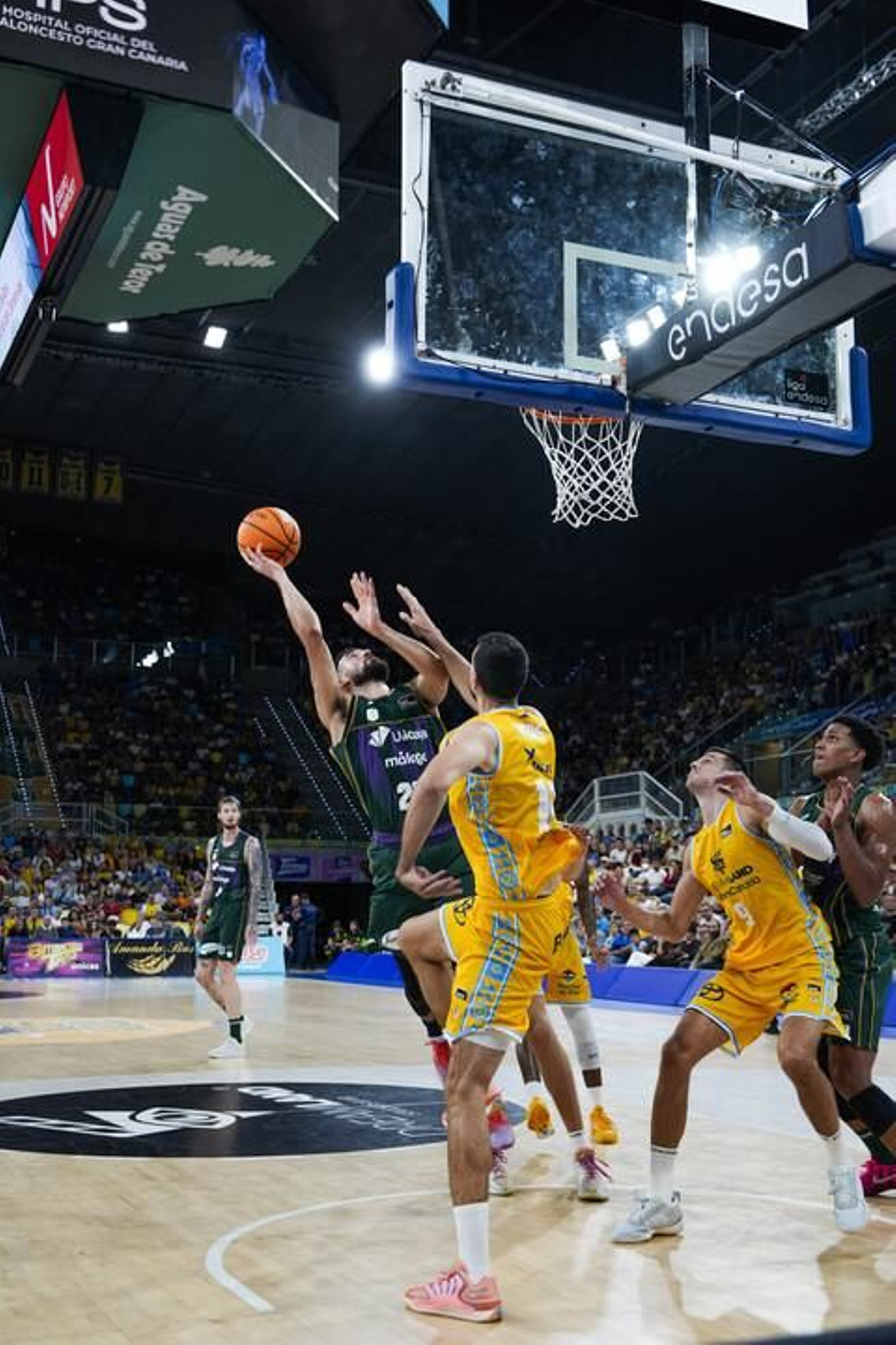 El Gran Canaria-Unicaja, en fotos
