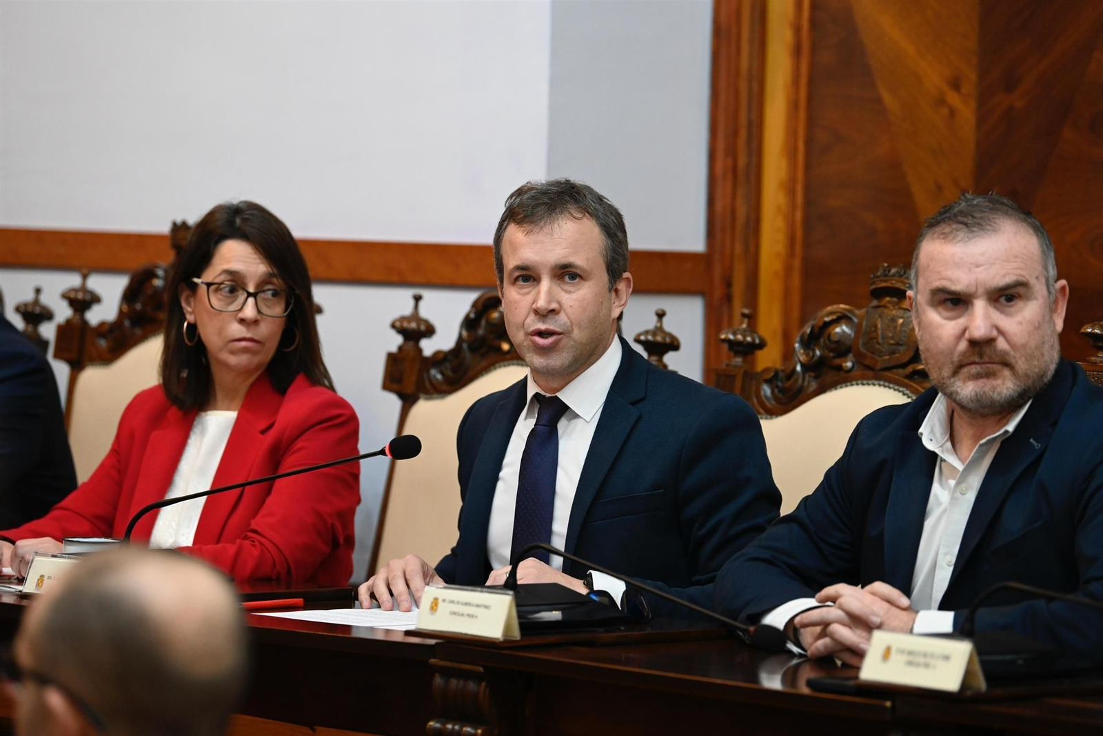 Julio Millán defiende la moción de censura en el Ayuntamiento de Jaén/Archivo