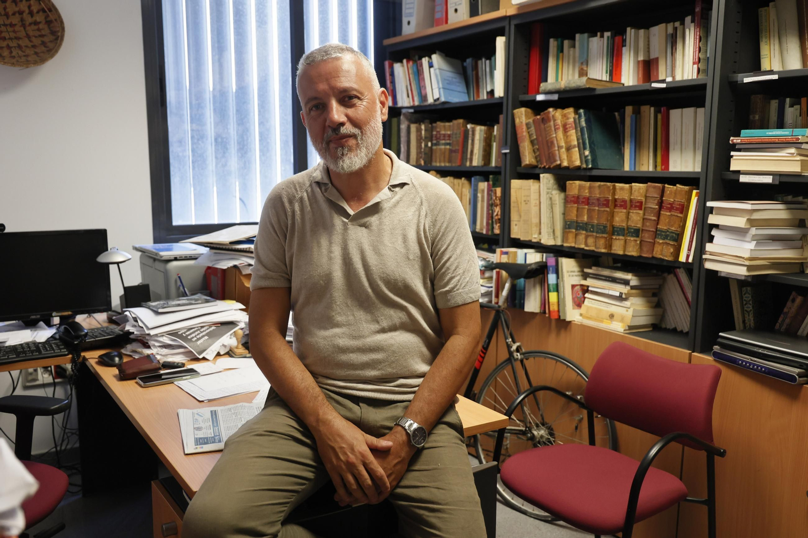El profesor de Historia del Derecho Pablo Gutiérrez Vega.