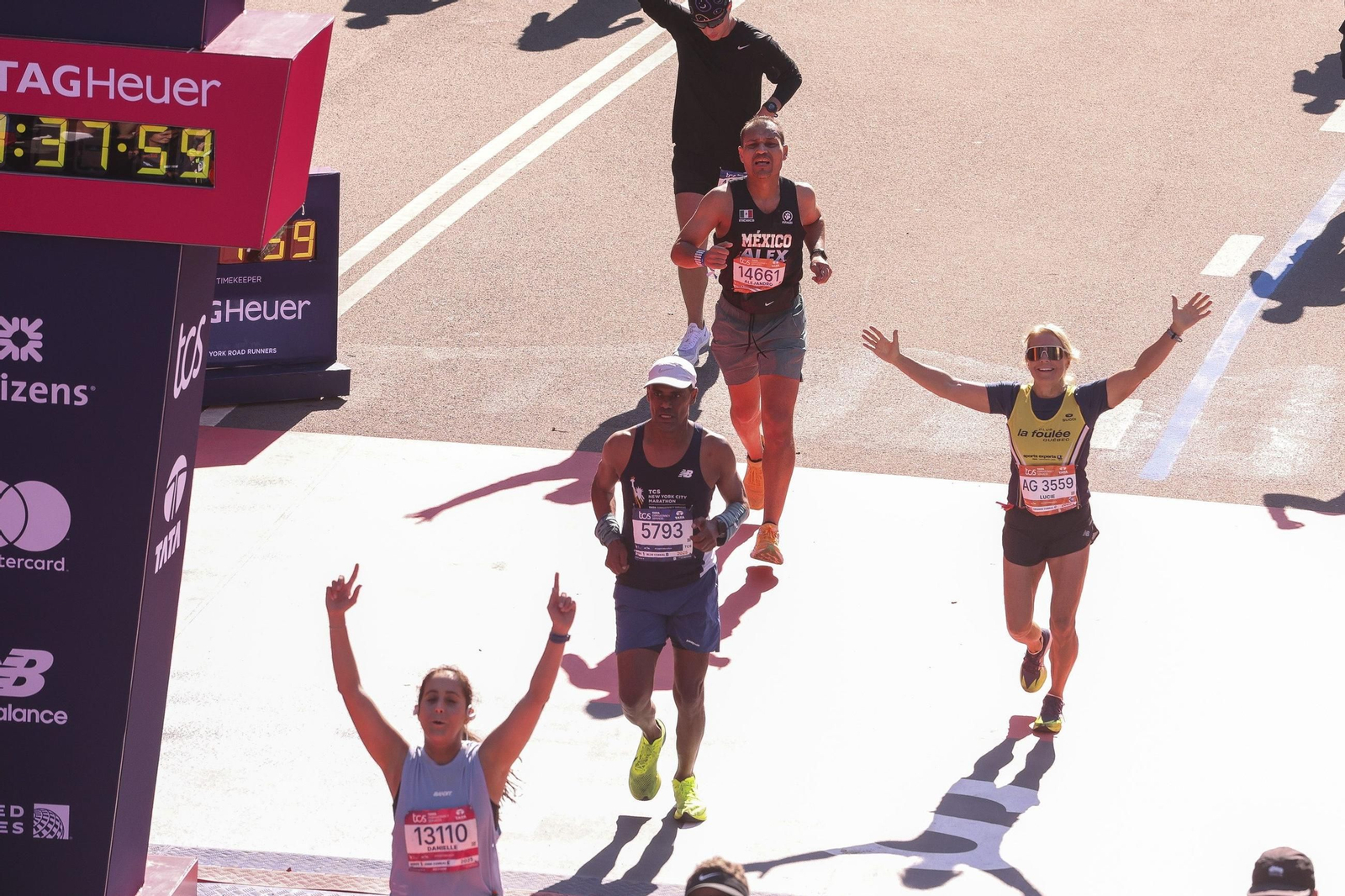 Las fotos del Maratón de Nueva York 2025