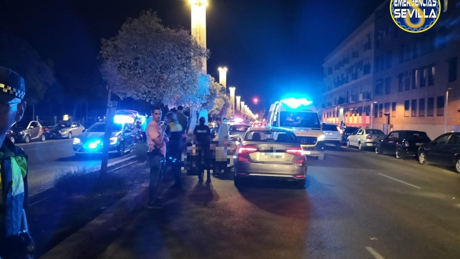 Accidente con un peatón atropellado en Torneo.