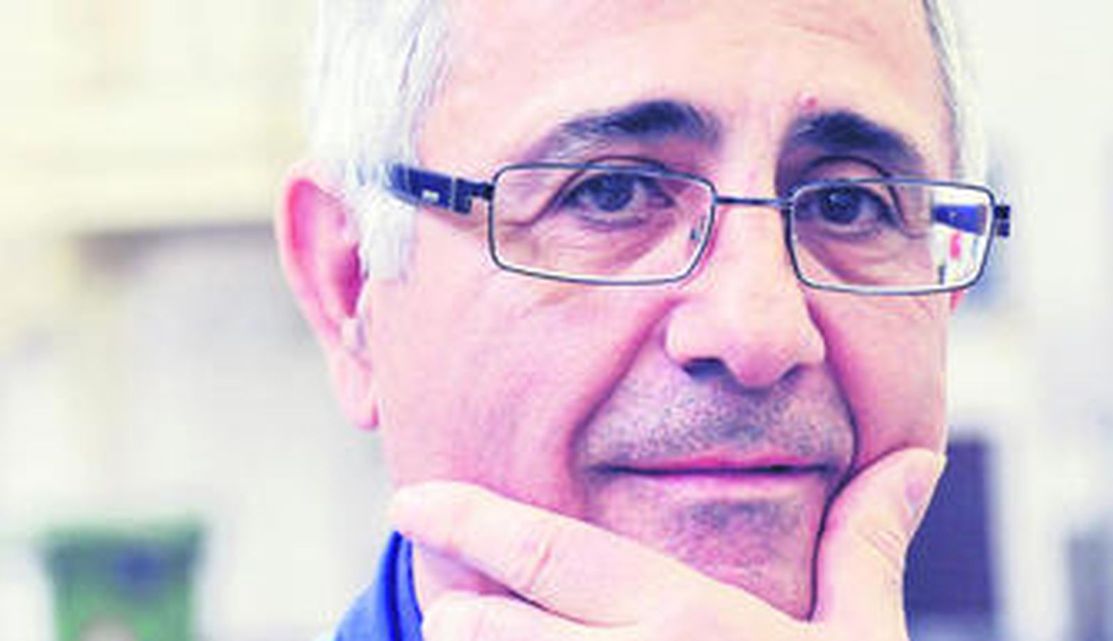 José Bello, dentro de un C295 que se construye en San Pablo.